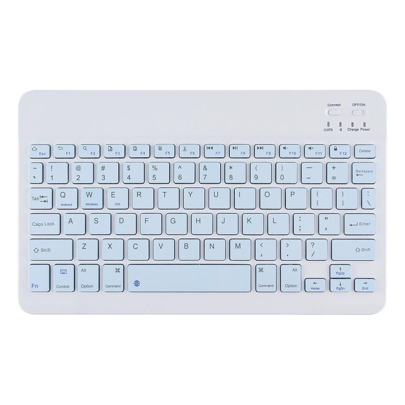 Ultra-thin Bluetooth Smart Keyboard for Apple, Huawei, Xiaomi Devices - Compatible with Mobile Phones and Tablets.