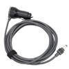 DC Car Power Cable Plug and Play Rubber Stable DC to Cigarette Lighter Car Power Supply Cord for Sat