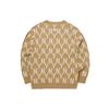 MLB New York Yankees Knit Sweater Unisex Sweater Dark-Beige 3AKCM0121-50BGD