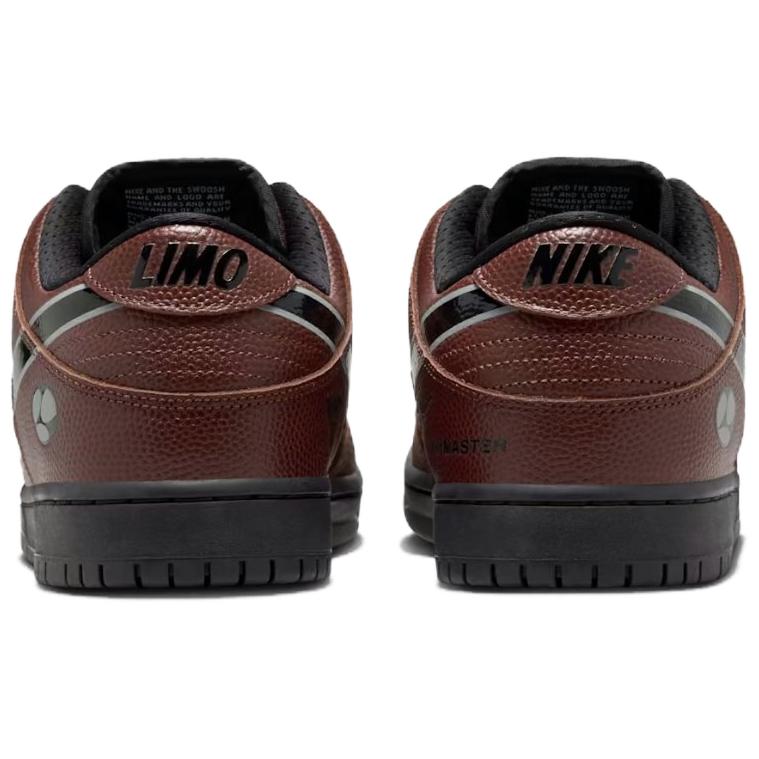 Limosine Skateboards x Nike Dunk Low SB Fotbal Adidași Unisex Portocaliu Dark-Pony Negru HJ4131-200