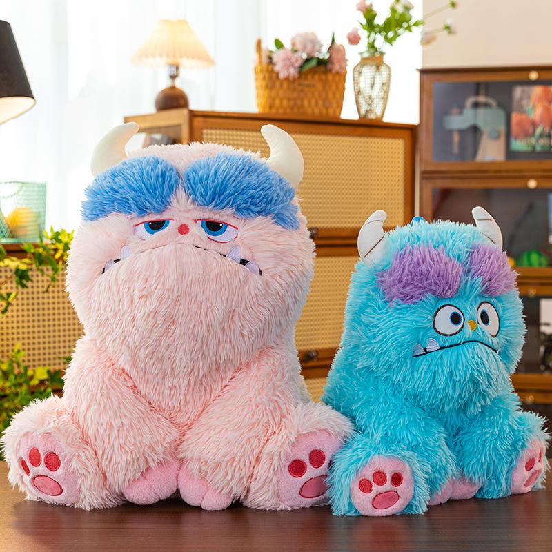 New Ugly, Cute, Long-haired Monster Doll Plush Doll Cute Monster Doll Pillow Birthday Gift
