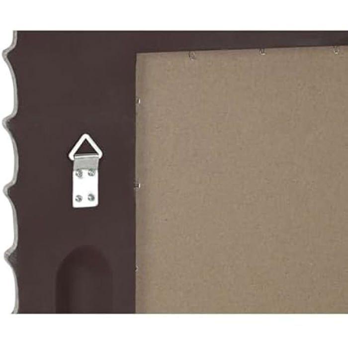 Miroir Mural - HOME ESPRIT - Modèle Rond - Résine Dorée - 103 X 103 Cm - Décoration Intérieure