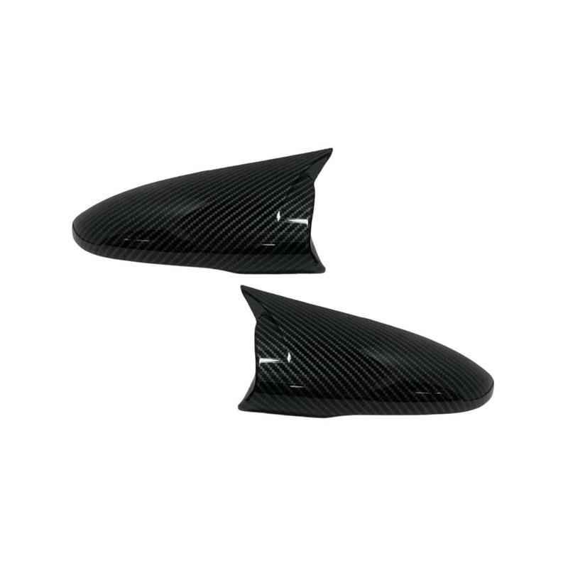 Cars Accessories Door Mirror Cover For Hyundai I20 N Line 2024-2025 Carbon Fiber Black Car Decoration Styling Modify A Car