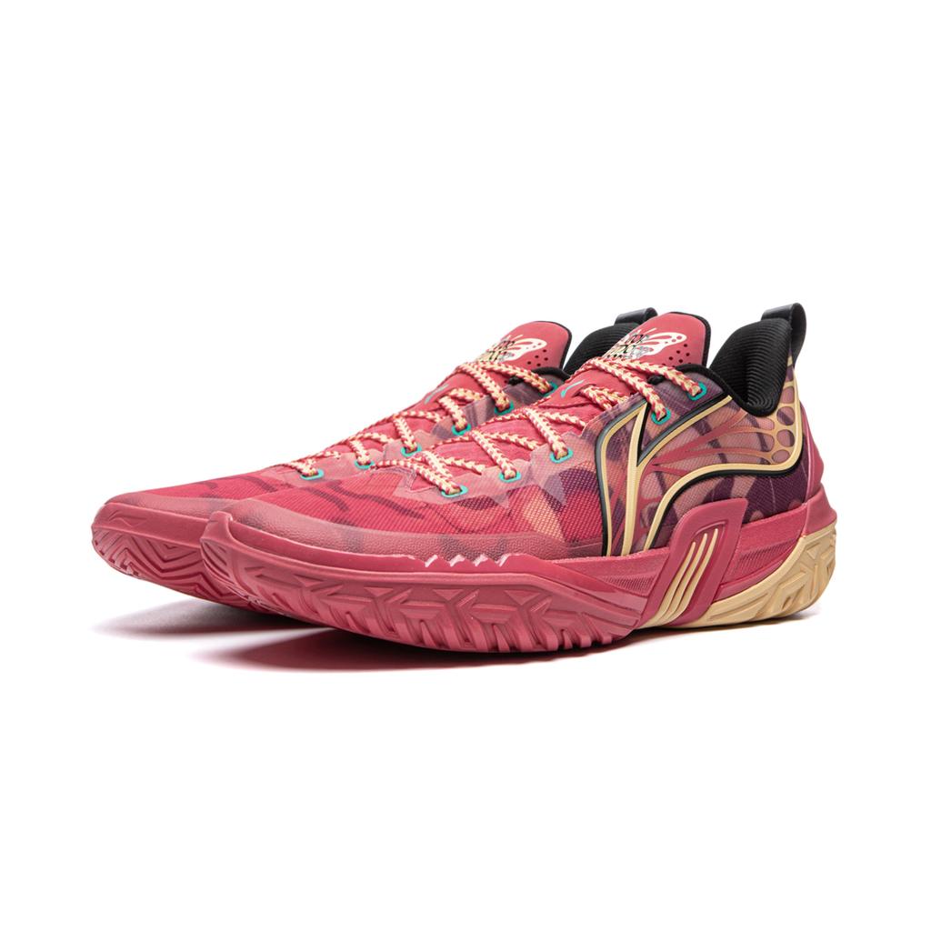Li Ning Jie Ao 3 Cushioning Slip Resistant Abrasion Resistant Breathable Rebound Anti Twist Grip Low Top ABFV047-3