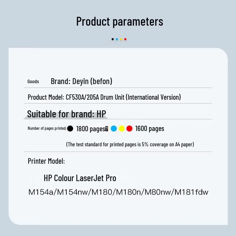 Befon CF533A Compatible Toner Cartridge