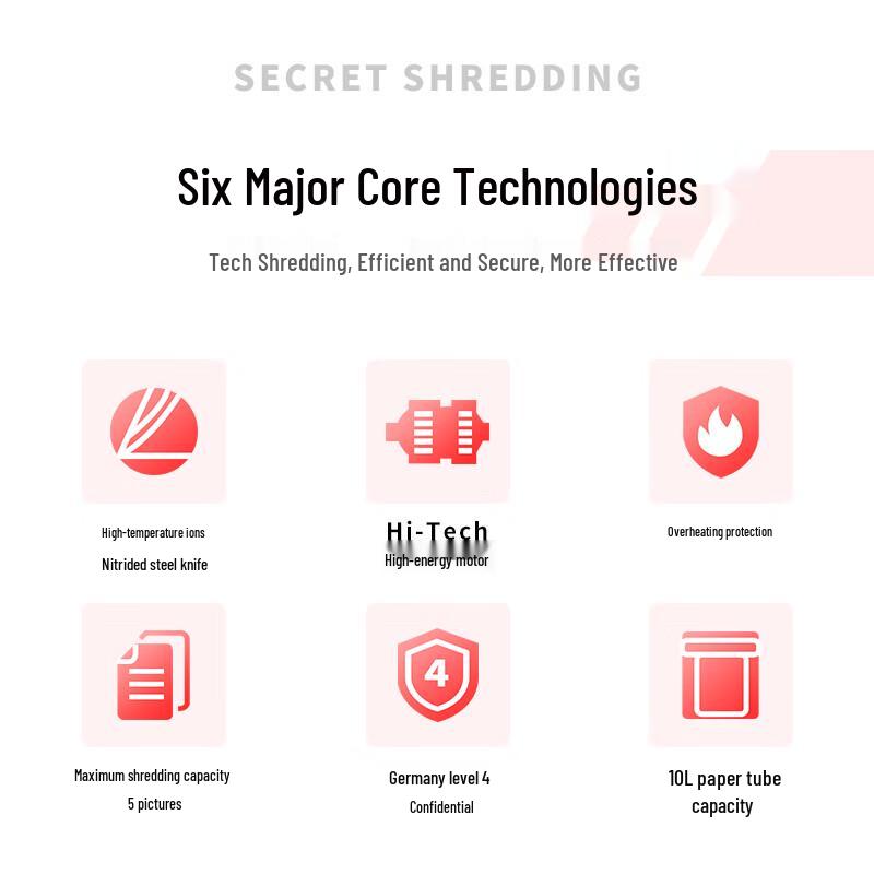 Deli 9927 Personal Desktop Paper Shredder CN Plug (adapter Included)