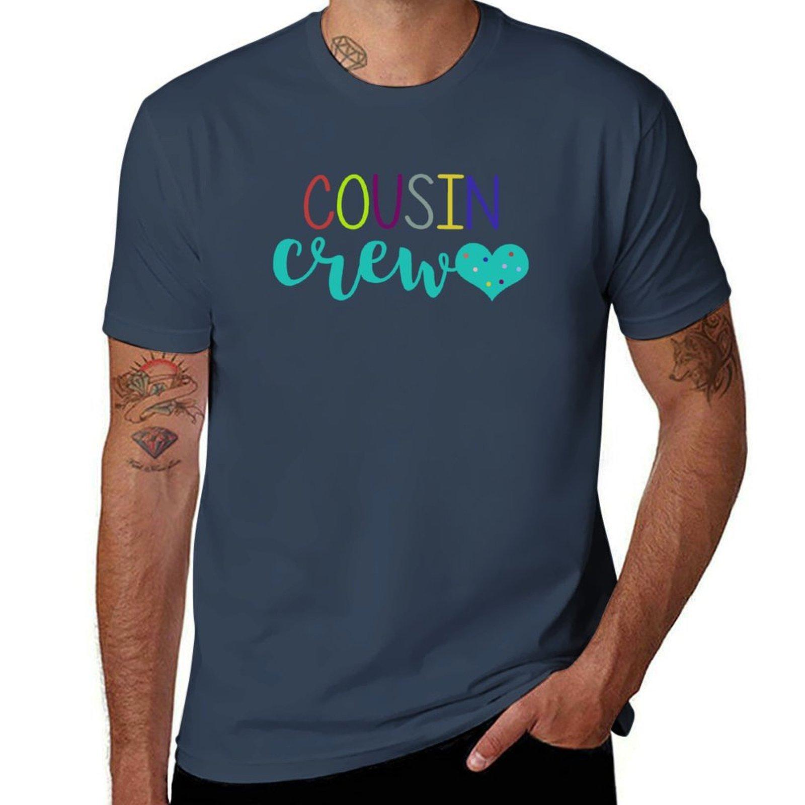 Cousin Crew  cousins make best friends  love squad team TShirt funny t shirts cotton TShirt S