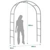Garden Pergola Arch 240 Cm Plonos Pl-990