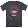Power Rangers Movie Its Morphin Time T Shirt Mens Licensed Movie Tee Charcoal