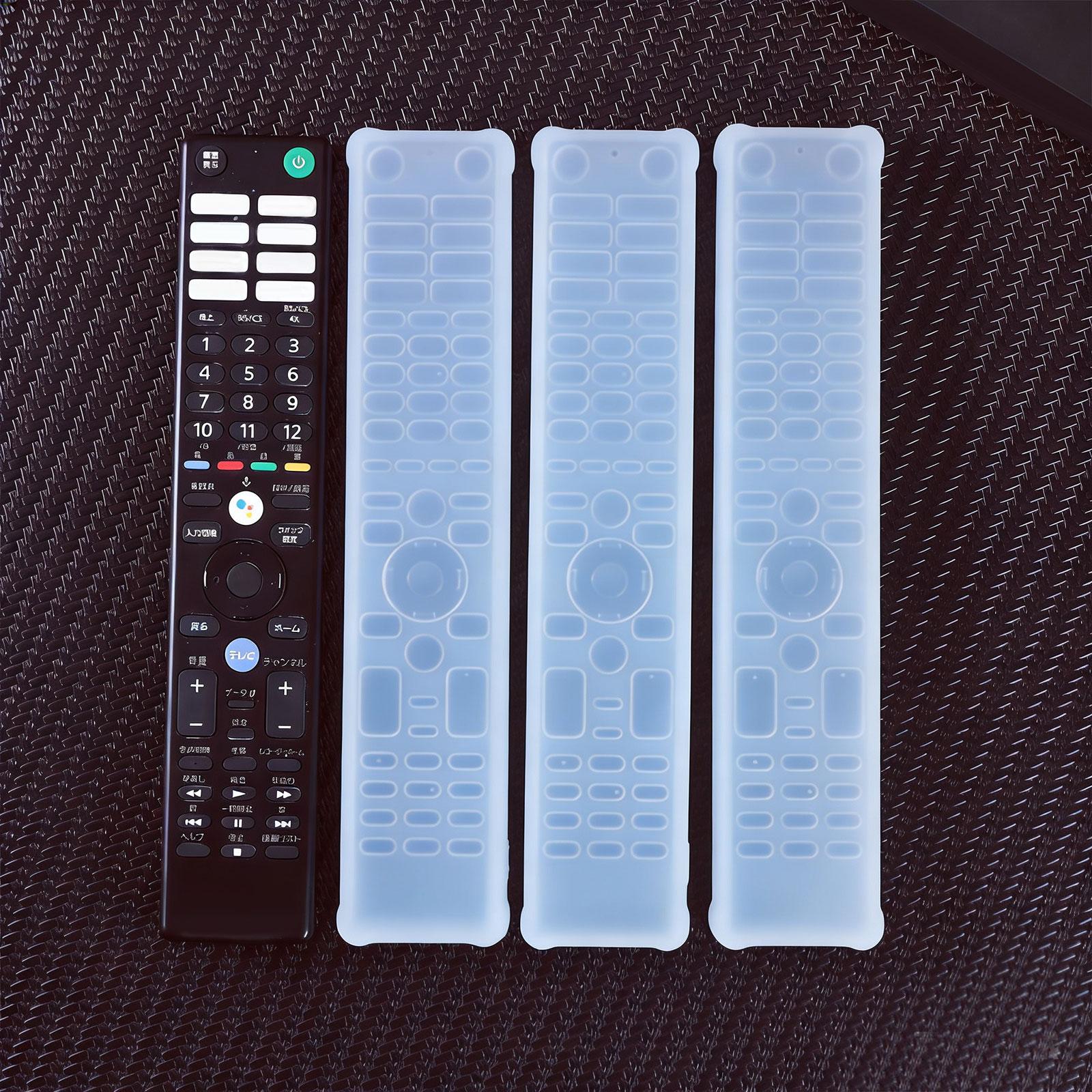 

Durability Silicone Case for RMFTX431J 441J 451J Remote Impact Resistance Cover AntiScratch Features Simple Maintenance 1