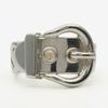 Used HERMES Ring Diane EU#52 53 Silver925 6.5g Silver belt