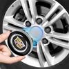 Car Wheel Center Cap Logo Hub Cover Badge Emblem For Cadillac CT5 CT6 CTS Seville ATS CT4 XTS Celestiq Ciel Escala SRX XT4 XT5 XT6 XLR ELR Elmiraj EXT