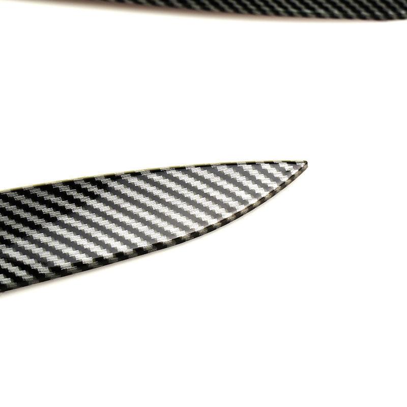 For VW Golf 4 MK4 1997 1998 1999 2000 2001 2002 2pcs Car Accessories ABS Headlights Eyebrow Eyelids Cover Trim