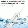 Travel Compact Oral Irrigator Dentist Suggest IPX5 Water Flosser Cordless Professional Cleaning for Sensitive Gums
