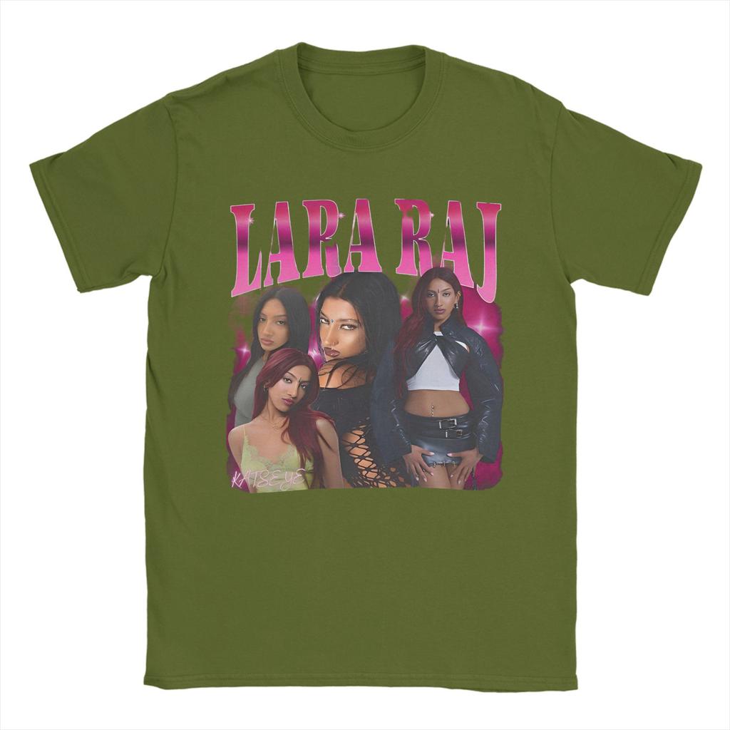 Katseye Lara Raj T-Shirts Men Funny Pure Cotton Tees Crew Neck Short Sleeve T Shirt 4XL 5XL 6XL Tops