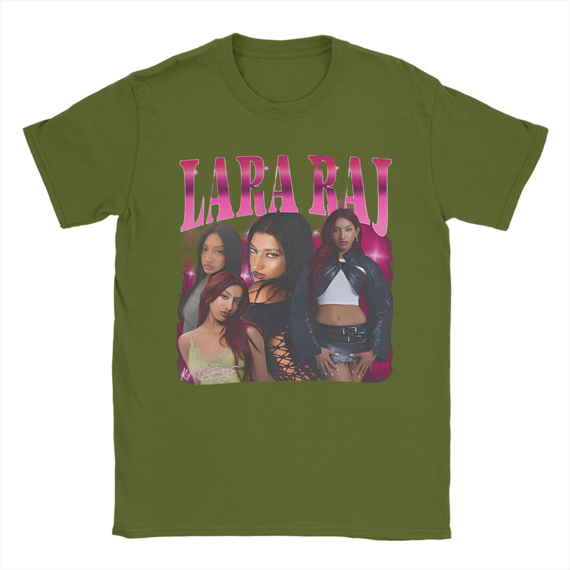 

Katseye Lara Raj Футболки Чоловічі Смішні Футболки з Чистої Бавовни Круглий Виріз Короткий Рукав Футболка 4XL 5XL 6XL Топи 4XL