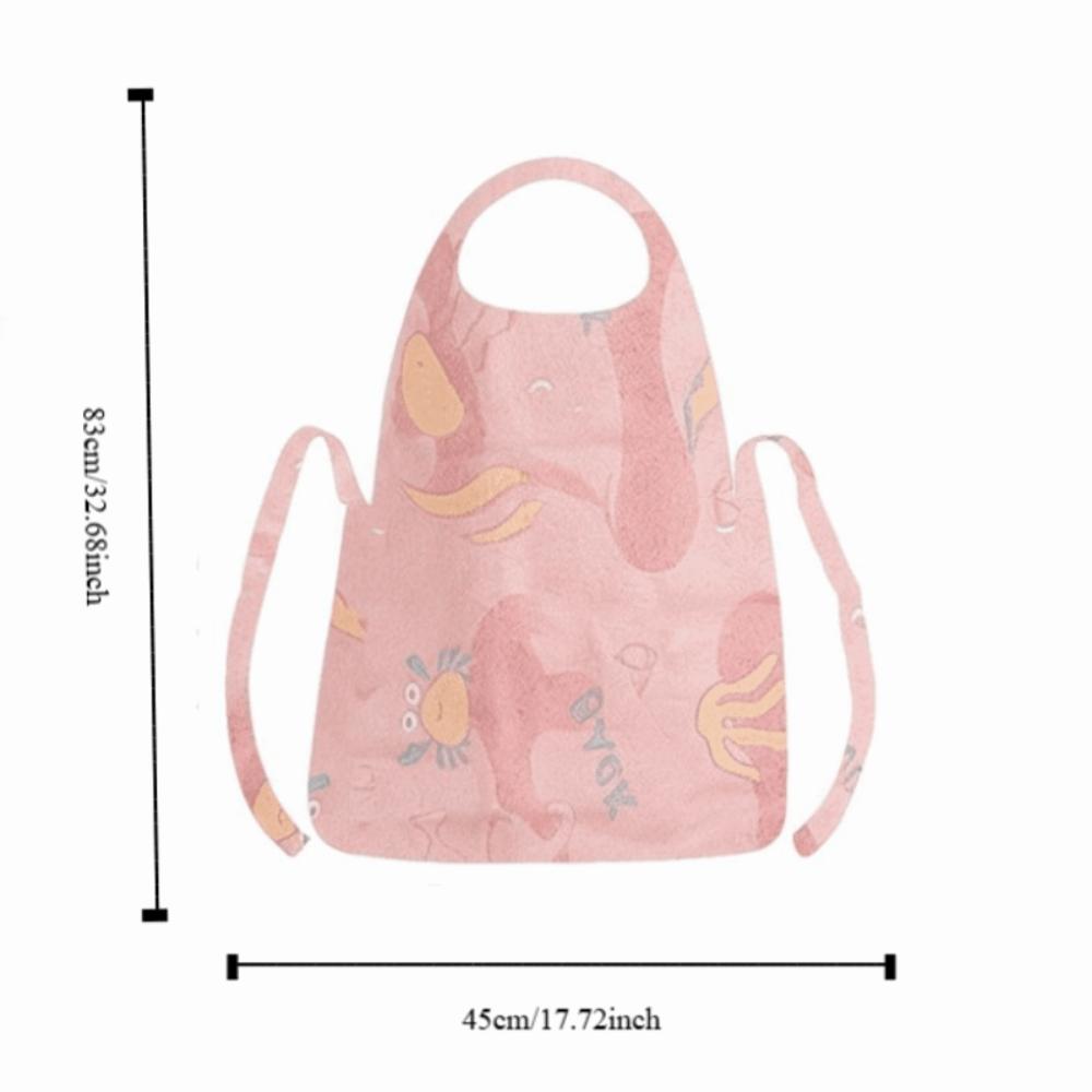 Anti Fouling Unisex Aprons Oil-proof Disposable Non-woven Apron Female Male