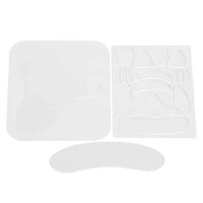 18pcs Facial Wrinkle Reducer Patch Smoothing Silicone Forehead Wrinkle Patch for Under Eye