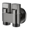 G1/2 Double Control Angles Valves Double Flow Control Angles Valves for Efficient Water Management In Bathrooms Kitchens