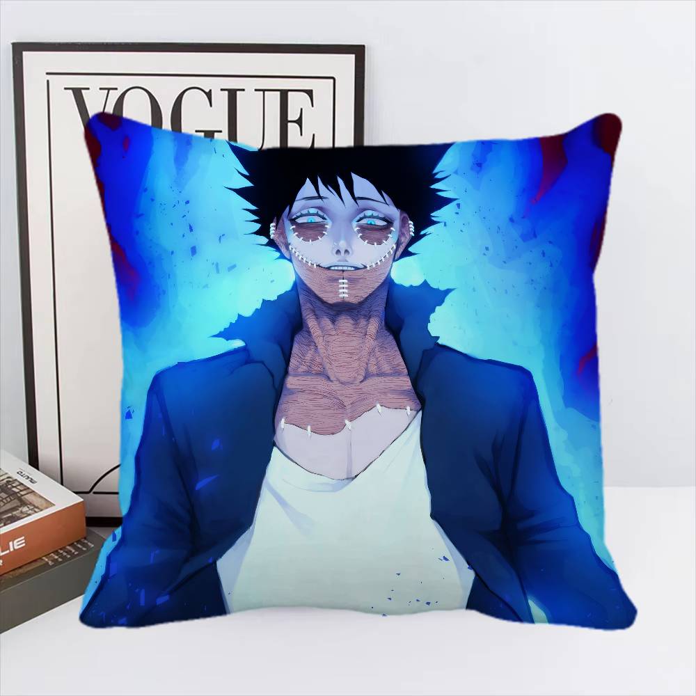 My Hero Academia Dabi Anime Pillow Case Square Pillow Bedroom Sofa Leisure Comfort Cushion Car Living Room Home Decoration