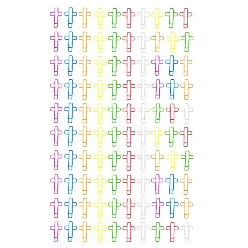 

100 Pcs Dogs Shaped Paper Clips Lovely Animal Bookmarks Marking Clips Decorative Paper Clips Office School Supplies