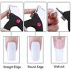 Stainless Steel Anti-Splash Nail Art Nail Clipper DIY Nail Art Tool (White) - DD01