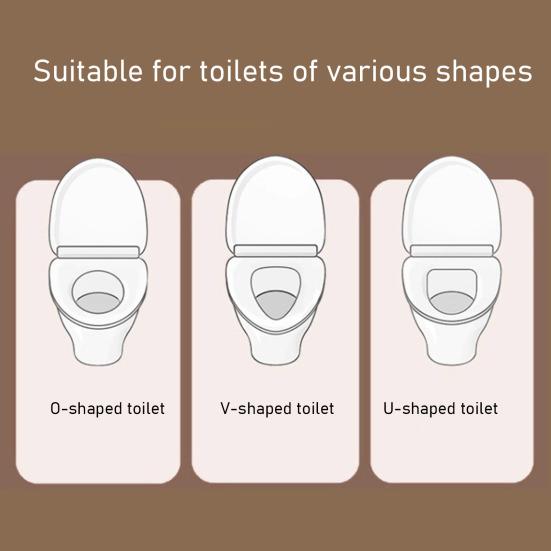 Toilet Seat Soft Thick Cover Non-Slip Waterproof Hygienic Child Safe Toilet Seat Home Bathroom Travel Comfortable Toilet Seat Pad