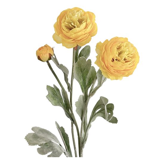 Faux Ranunculus Asiaticus Reusable Artificial Flower Fake Ranunculus Flower for Living Room Dining Table Centerpiece Farmhouse Decor