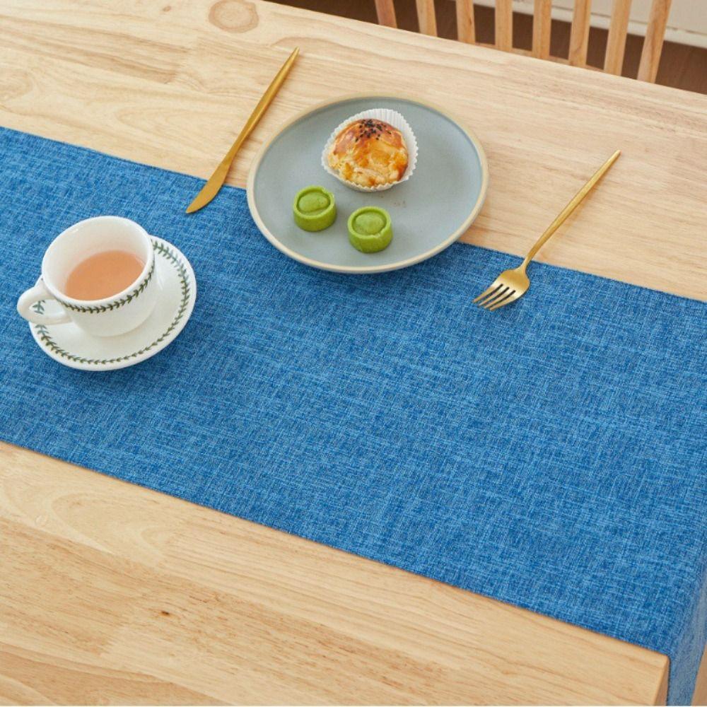 Rectangular Table Runner Solid color Tablecloth Home Decor Table Cover  Table Decoration
