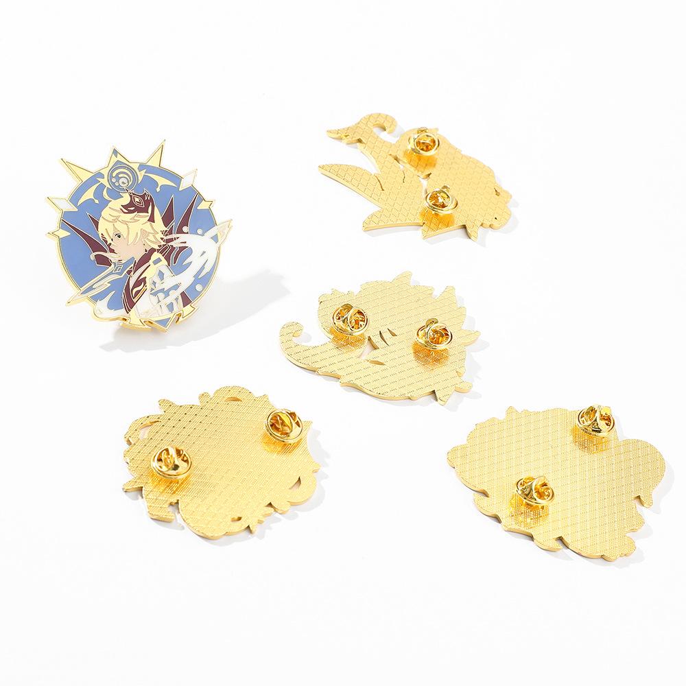Anime Brooch Badge Cartoon Character Pendant Accessories