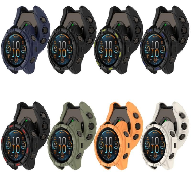 Měkké pouzdro z TPU pro chytré hodinky Garmin Descent Mk3i 51mm Kryt řemínku Kryt chrániče nárazníku Mk 3i Příslušenství