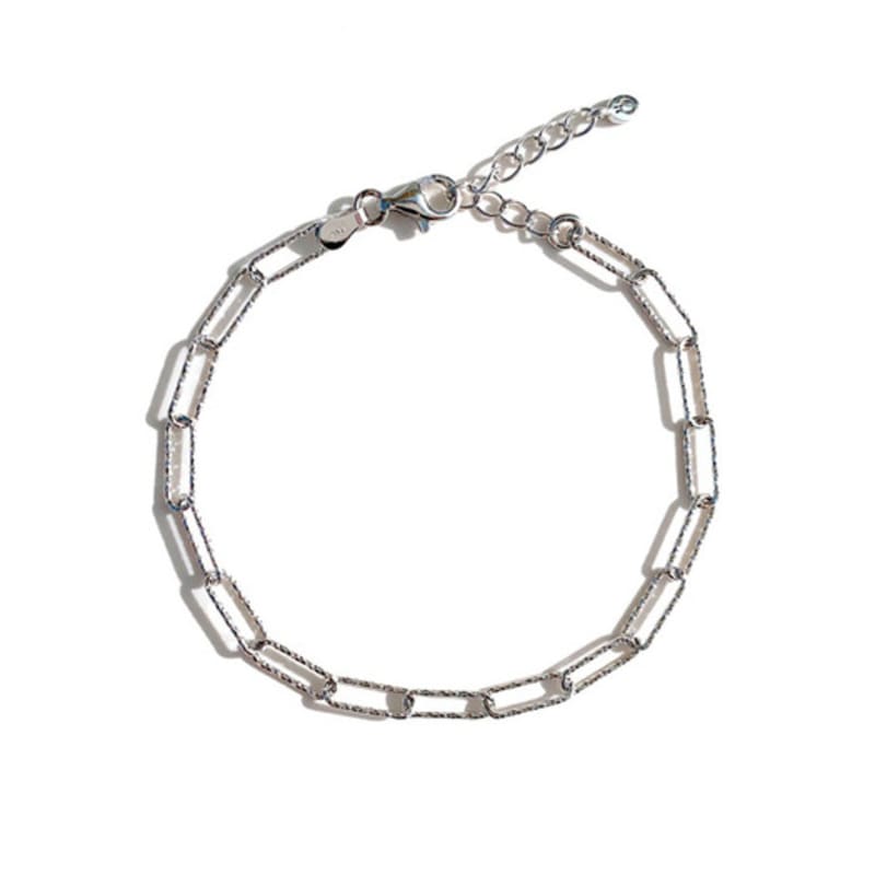 ozel Silver925 ITALY CHAIN Bracelet PS002B