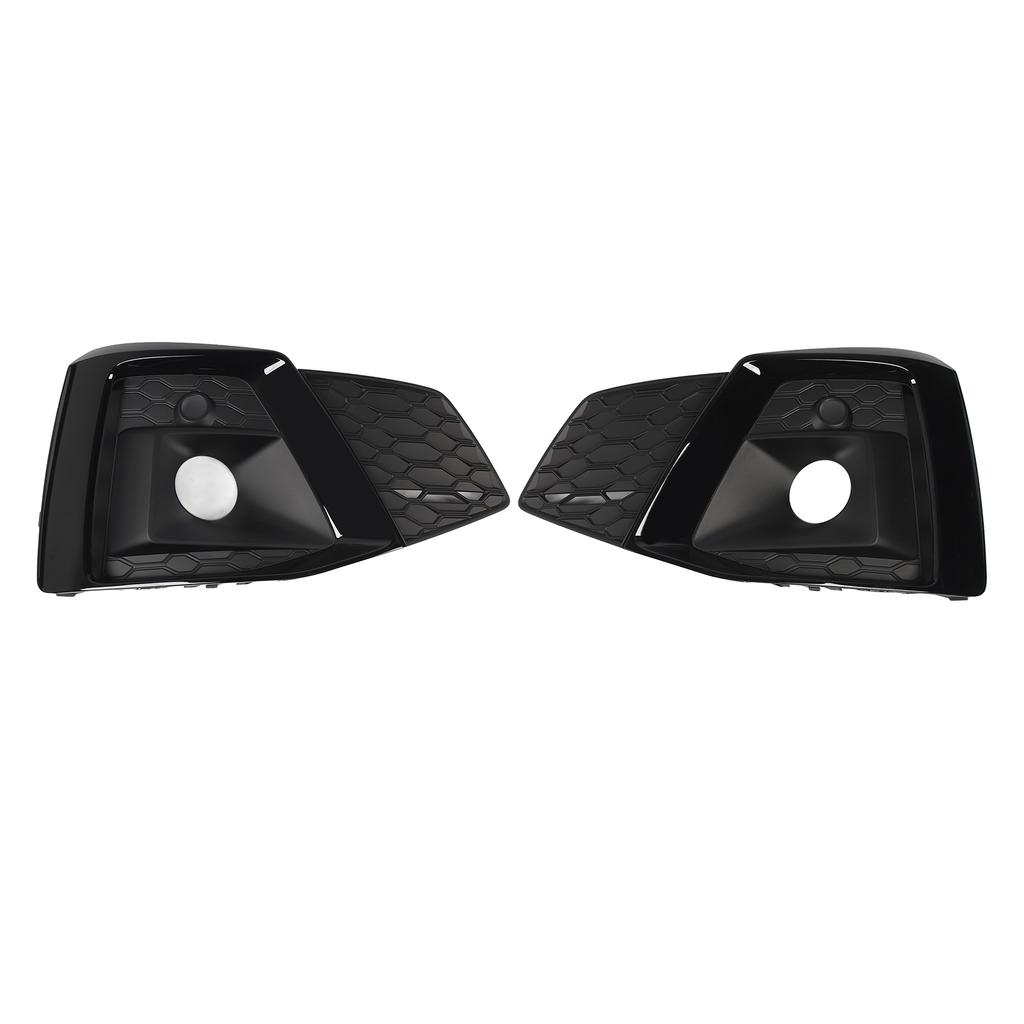 Vorderer unterer Stoßfänger Nebelscheinwerfergitter ABS Glänzend Schwarz Nebelscheinwerfergitter Blende für A5 F5 2021 und neuer