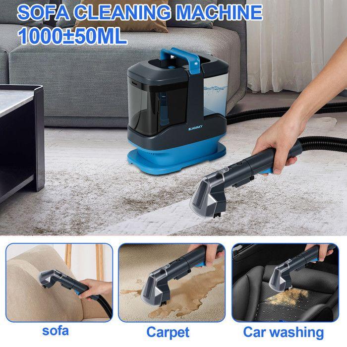 Multifunction Carpet and Upholstery Cleaning Machine - High Suction Cleaning for Sofas, Mattresses, Curtains and Rugs