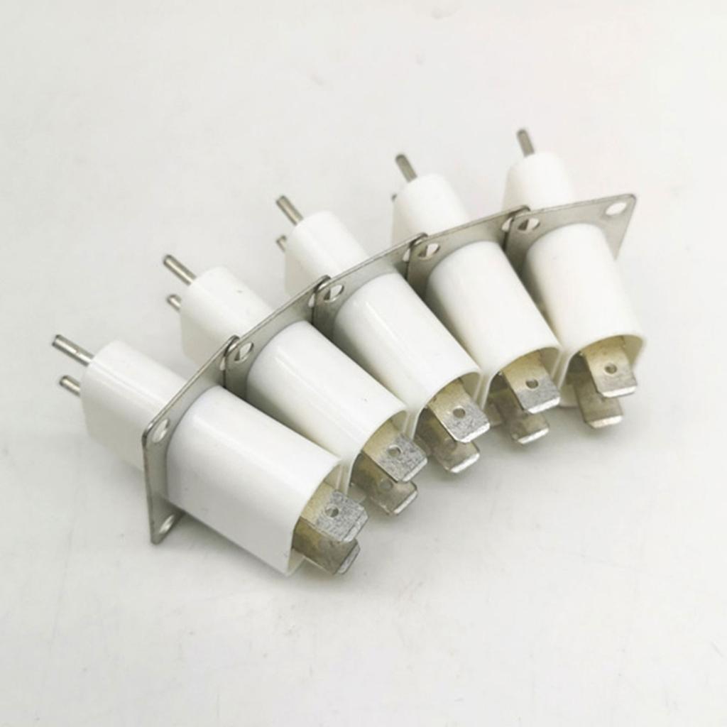 Pack of 20 Microwave Oven Magnetron Pin Sockets Spare Parts Microwave Repair Set Microwave Oven Magnetron Plug for Oven
