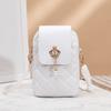 PU Leather Crossbody Phone Purse Single Shoulder Ladies Crossbody Bag Women Mini Bag  Ladies