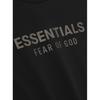 Fear of God Essentials Classic Long Sleeve Tee Jet Black Men Tops 125SP254200F
