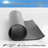 Black Insulating & Shock Absorbing Rubber Mat