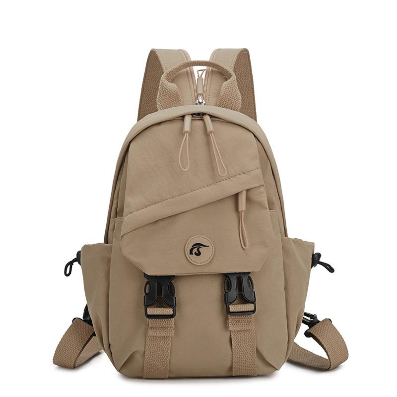 Sac à dos multifonctionnel pour femme Grande capacité Sac bandoulière poitrine pour extérieur et trajet