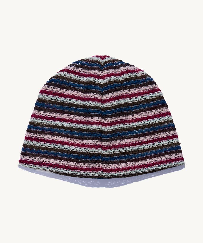 NOT NEW Summer Nn Label Pattern Beanie Khaki