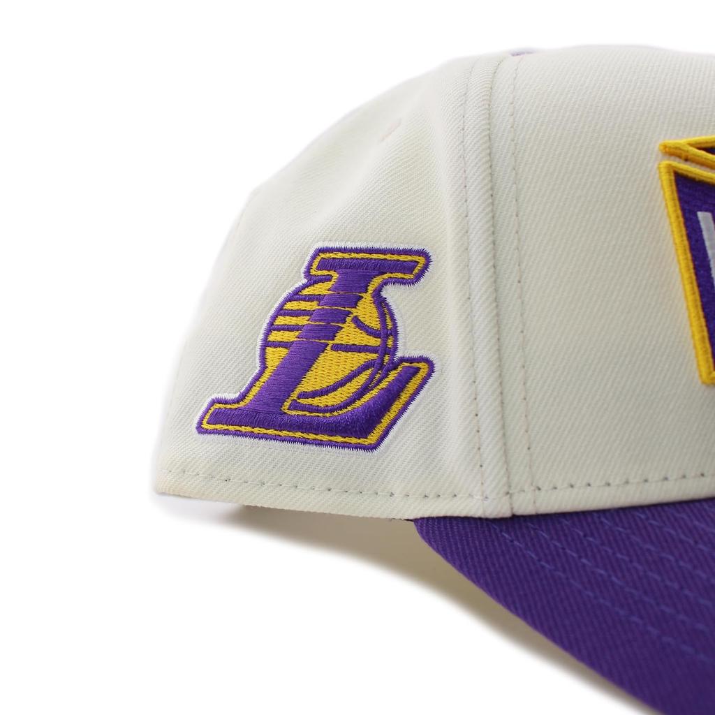 [New Era] Cap 9FORTY Snapback Los Angeles Lakers NBA A-FRAME SNAPBACK CAP CHROME LOS ANGELES LAKERS 940 Hat LA [Product]