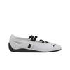 Speedcat Ballettleder Weiß Schwarz Damen Sneaker 403587-01