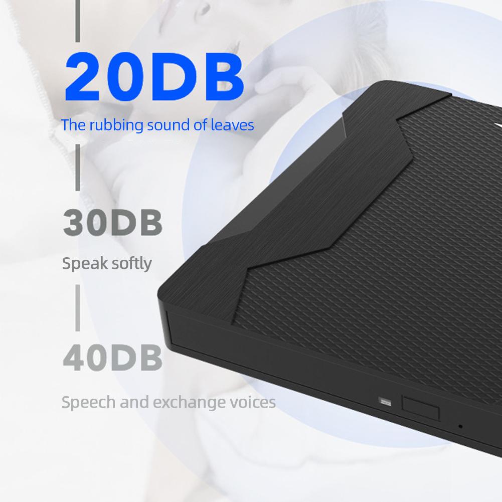 CD DVD Writer USB3.0 TF SD DVD ROM Rewriter Driver Free External Optical Drive Plug and Play Mobile CD-ROM Drive for PC Desktop