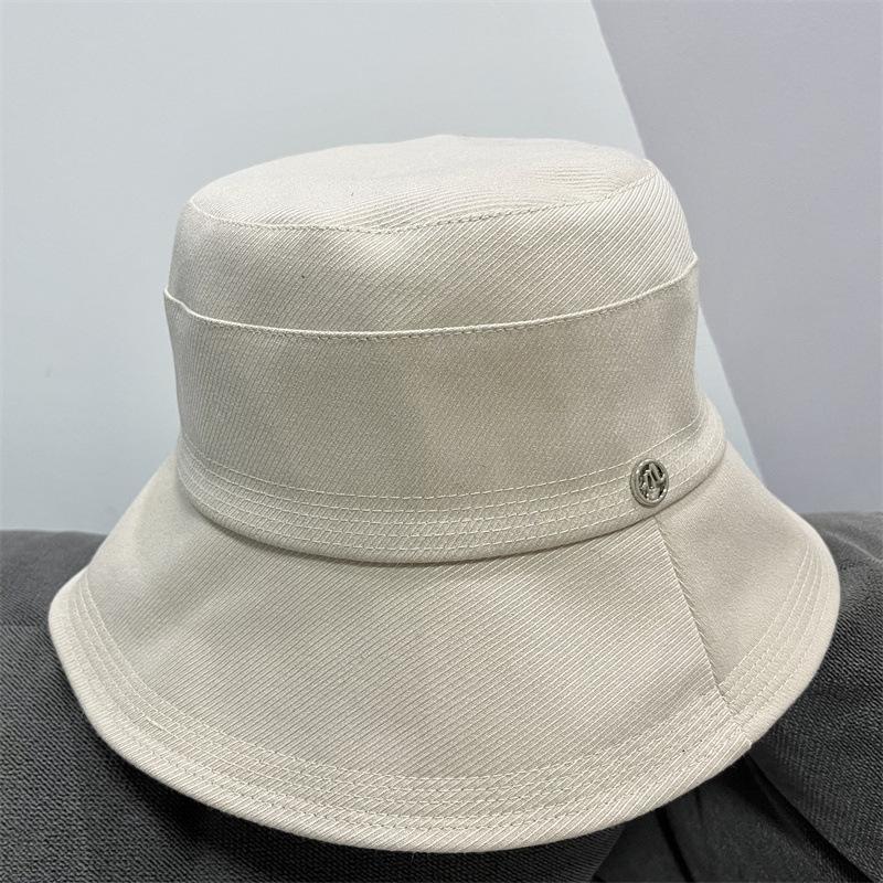 Fischerhut Kinder Frühling und Herbst Reise Temperament Sonnenhut Einfarbig M Standard vielseitiger Freizeit Beckenhut Wind