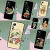 Cottagecore Aesthetic Frog Mushroom Funda For Xiaomi 17 Pro Max 15 14 Ultra 13T 14T 15T POCO X7 Pro X5 X6 F6 F5 F7 F8 Ultra Case