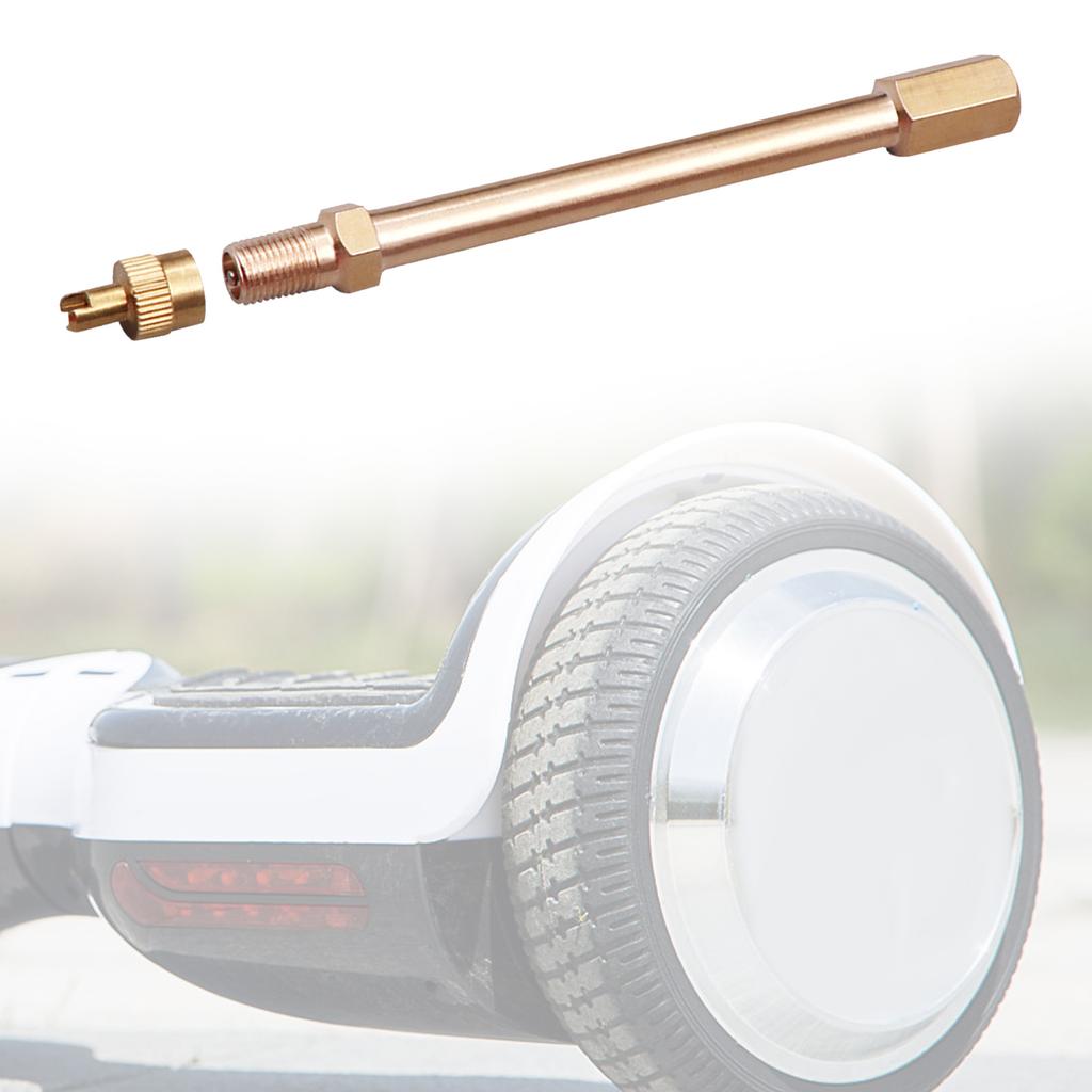 Tire Valve Stem Extension Schrader Valve Stem Extender Tire Repair Tool for Balance Bike Scooter Motorcycle Unicycle Truck Stem Caps1