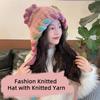 Lightweight Warm Ear Knitted Fleeces Hat Elastic Adjustables Kid Ear Protection Cap Windproof Tassels Straps Ear Muff Hat