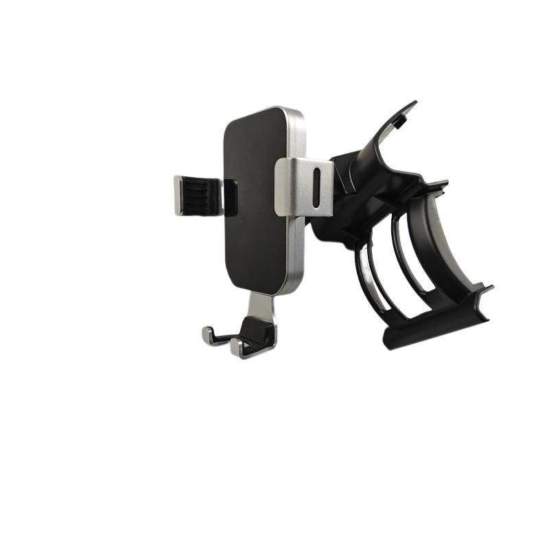 1 készlet Műanyag Anyag 2017-2022 Alfa Romeo Stelvio Gravitációs Kapcsolórendszerhez Speciális Autós Telefon Tartó Konzol Állvány Mobil