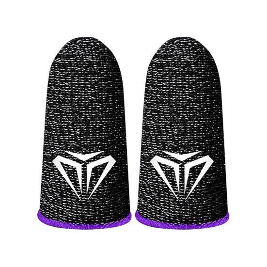 1 Pair Finger Breathable Ultra-thin Game Covers Universal Controller Fingertips Sleeves Thumb Gloves