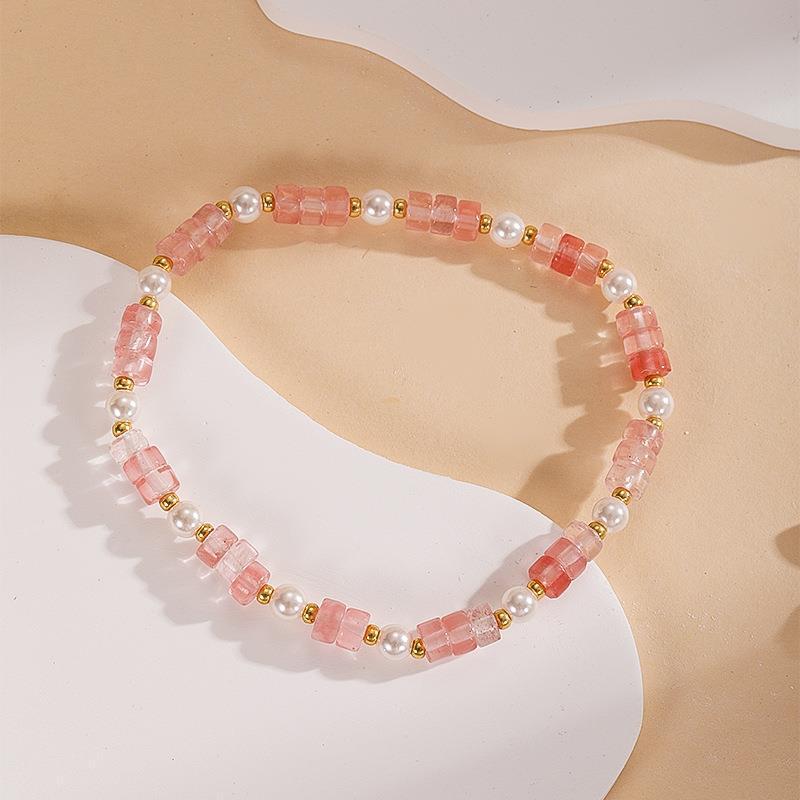 Retro Summer Pearl Bracelet with MIYUKI Seed Beads - High-End Niche Design